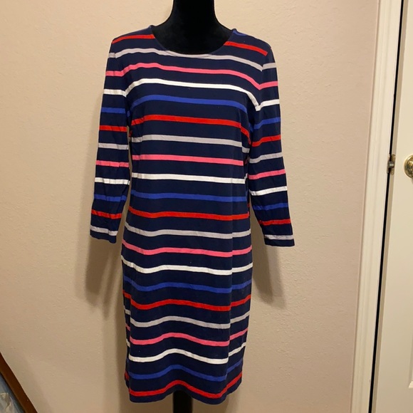 ❤️2 for $10 Old Navy Simple Striped Dress - Picture 1 of 4